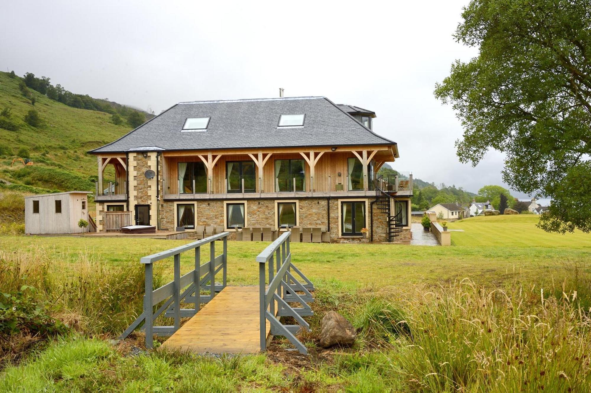 The Lodge At Carrick Castle Estate Cairndow Екстер'єр фото